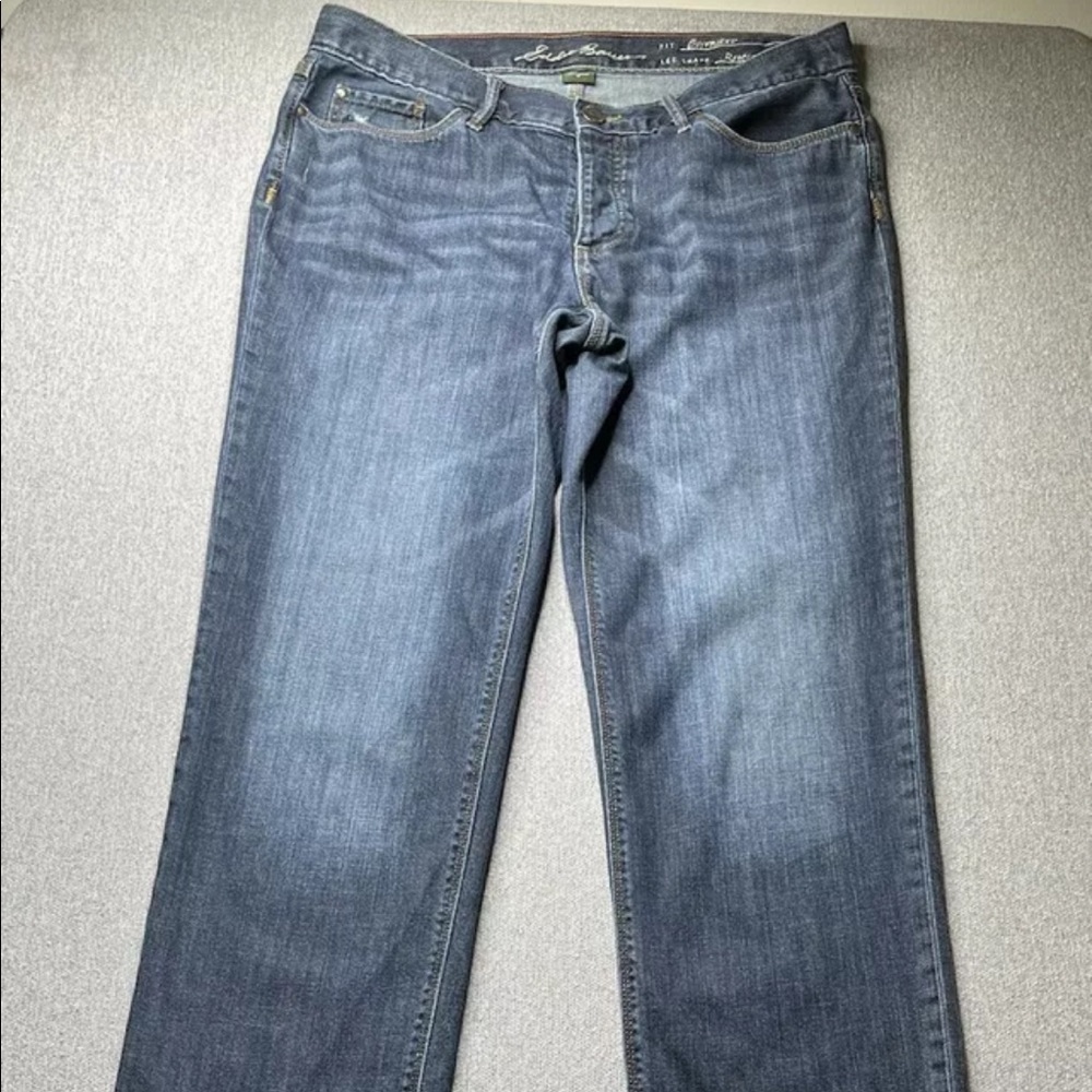 Eddie Bauer Vintage relaxed boyfriend Jeans, 10, Excellent cond.